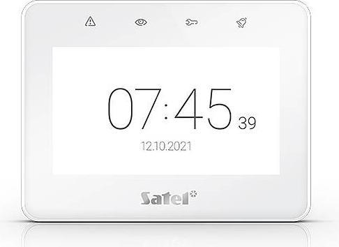 Produktbild Satel INT-TSG2-W touch control panel (4.3") pixels