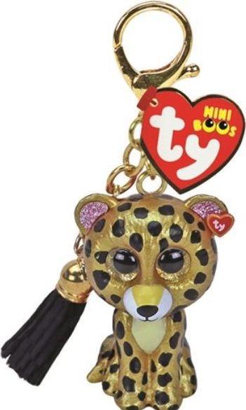 Actual product image Ty Mini Boo's Clip Sterling Leopard 9cm
