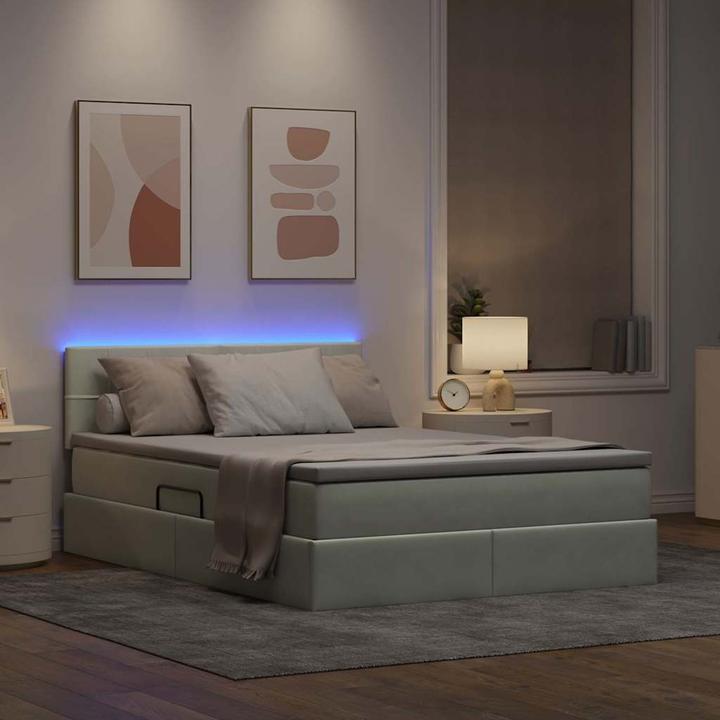 Produktbild vidaXL Aufbewahrungsbett (140 x 200 cm)