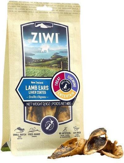 Ziwi Treats Lamb Ears Liver coated, 60g (Adult, 1 Stk., 60 g)