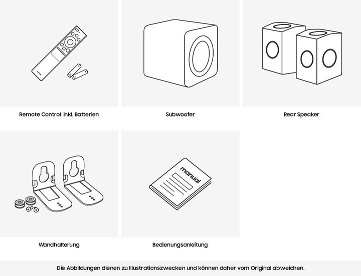 Actual product image Samsung HW-Q935GF/ZG (42 W, 9.1.4 Channels)