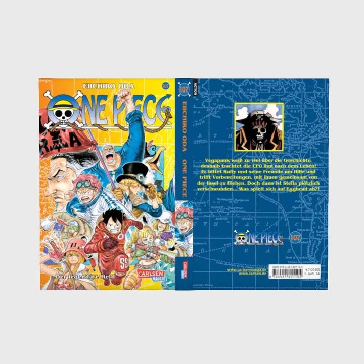 Produktbild One Piece 107 (Deutsch, Eiichiro Oda, 2024)