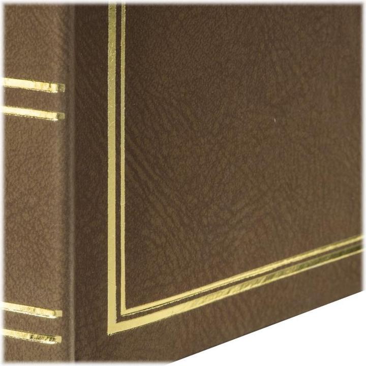 Actual product image Hama Jumbo album London, 30x30 cm, 80 white pages, Brown (30 x 30 cm)