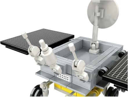 Actual product image Open Bricks OB-WS0823 Lunar Rover kit