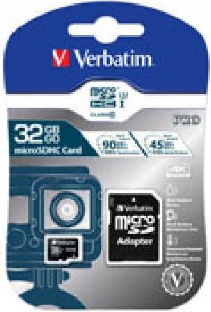 Produktbild Verbatim Pro U3 (32 GB, microSDHC, U3, UHS-I)