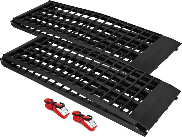 Produktbild Wiltec 2xAuffahrrampe 274cm 800kg Quad ATV faltbar Auffahrschiene Alu Laderampe