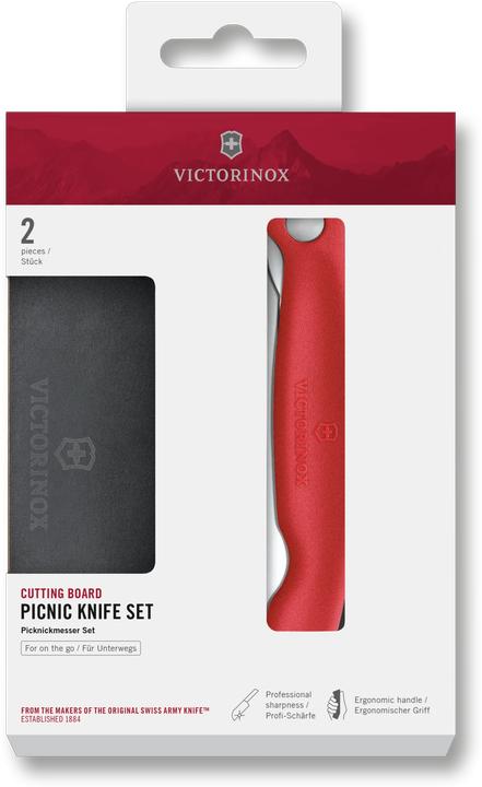 Produktbild Victorinox Set aus Schneidebrett und Picknickmesser, 11 mm (11 cm)