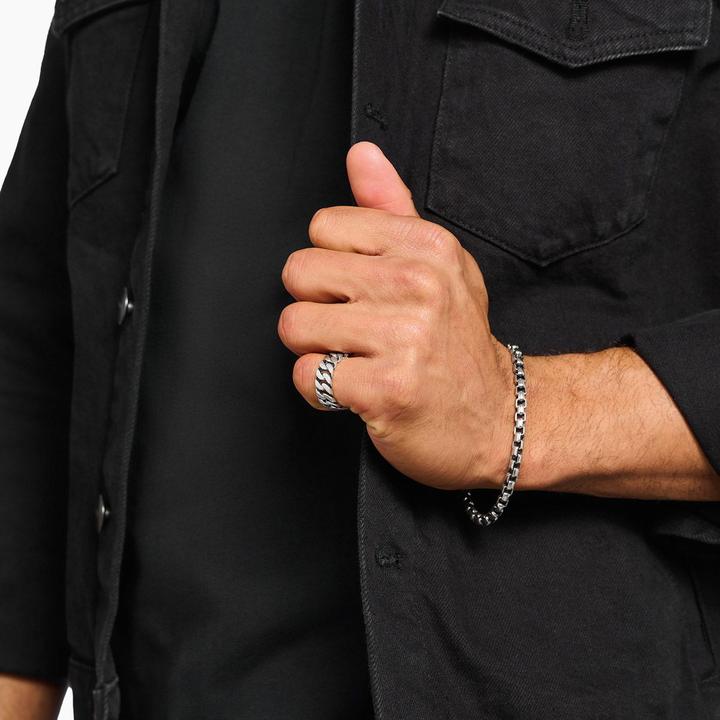 Produktbild Thomas Sabo Ring Kettenglieder breit Silber (56, 925 Silber)