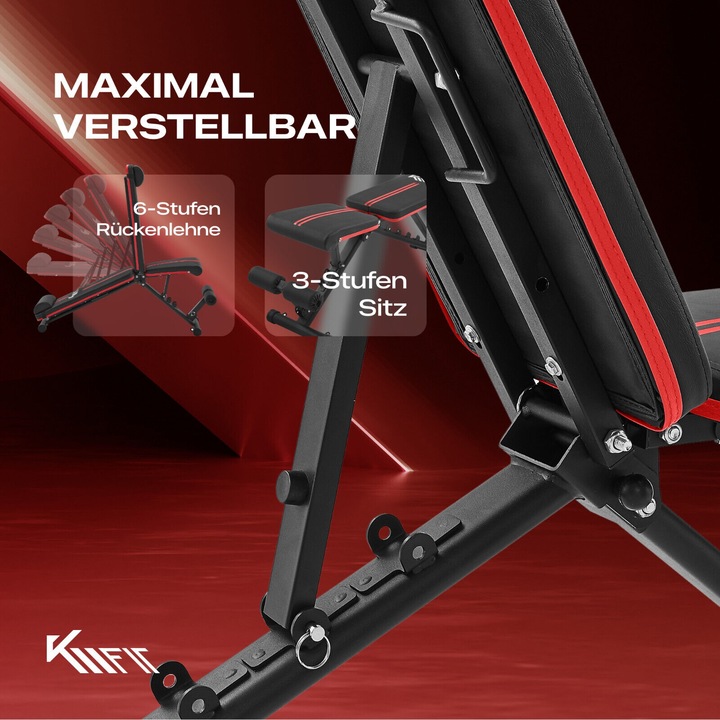 Produktbild Km-Fit Hantelbank