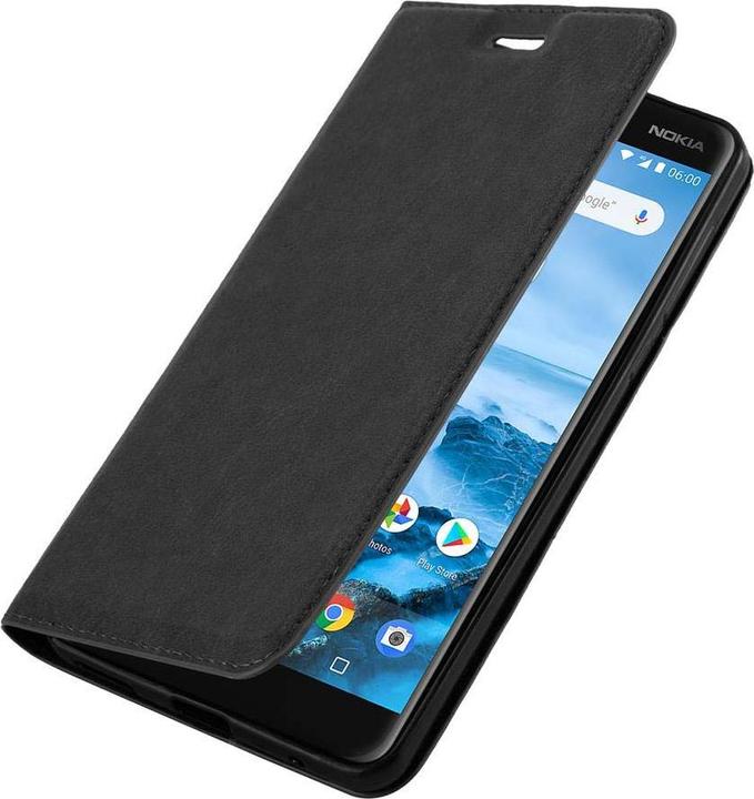 Actual product image Cadorabo Book Invisible Magnet Cover (Nokia 6.1)