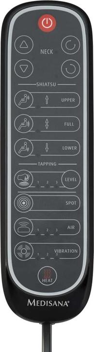 Actual product image Medisana Massage seat cover MC 826 60 W