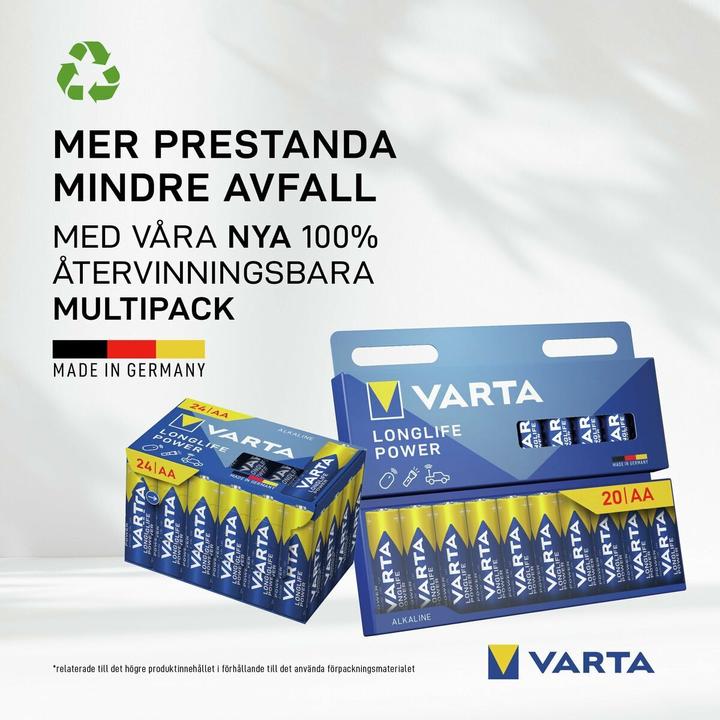 Produktbild Varta Longlife Power (24 Stk., AA, 2970 mAh)