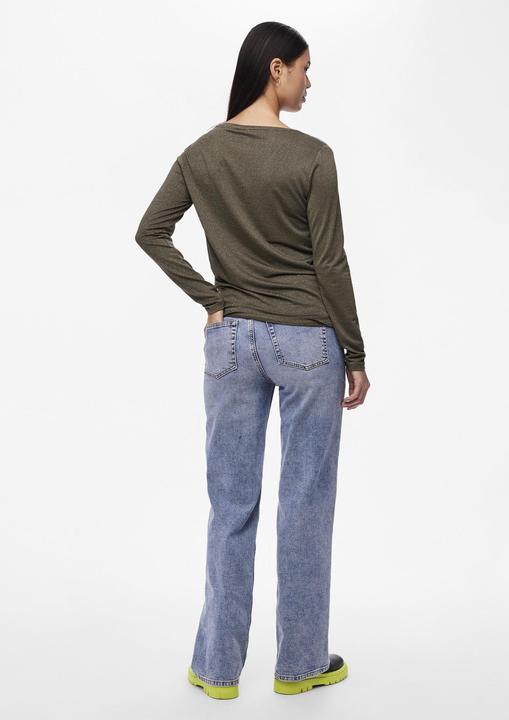 Produktbild Pieces Pcbillo Ls V-Neck Lurex Stripes Noos (L)
