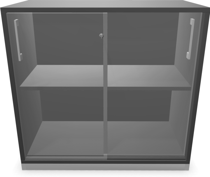 Image du produit Narbutas Choice Armoire à portes coulissantes (80 x 40 x 76 cm)
