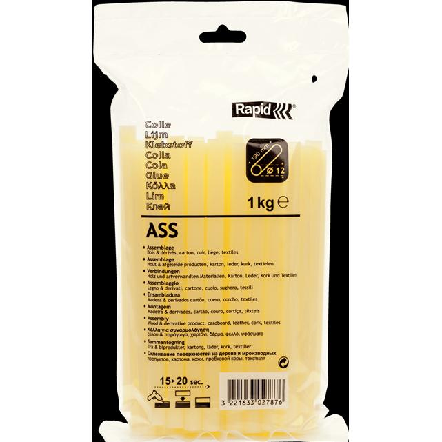 Thumbnail - Rapid, Heisskleber, ASS Klebesticks Ø12x190mm 1,0 kg, Beutel