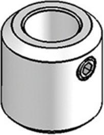 Actual product image Schänis Ground sleeves for gate holder type 9205 (1 Piece, 25 x 25 mm)