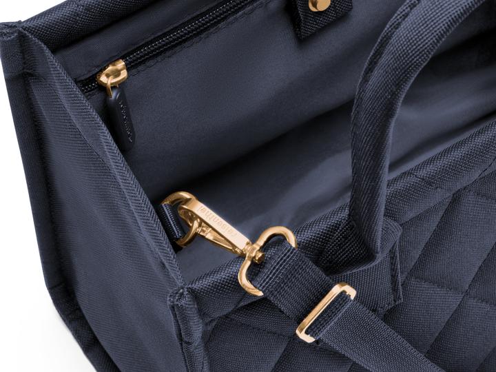 Actual product image reisenthel daily shopper XS rhombus midnight gold