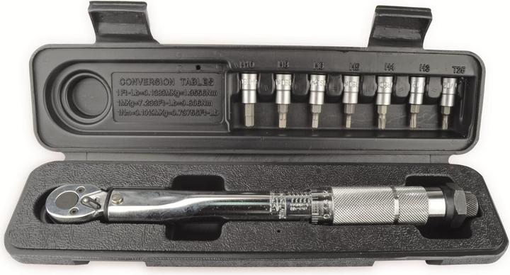 Actual product image Mannesmann Torque spanner set (1/4", 5 Nm, 25 Nm)