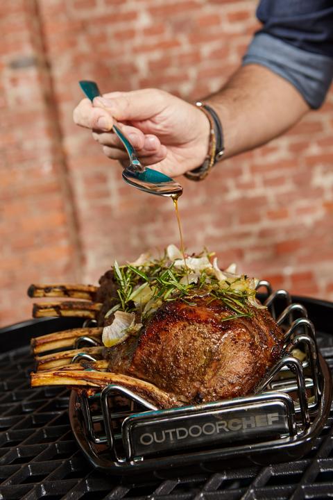 Actual product image Outdoorchef Universal-Rack als Rippchen Halter und Bratenkorb