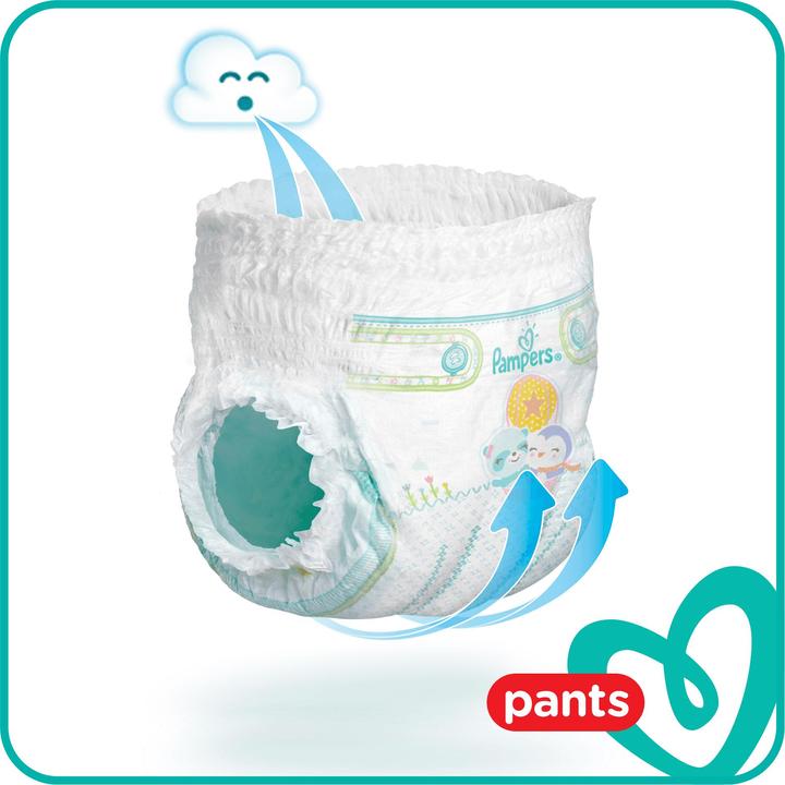Image du produit Pampers Baby-Dry Pants (Taille 5, Pack mensuel, 132 pièce(s))