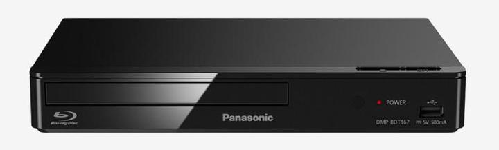 Image du produit Panasonic Dmp-Bdt167 (1 Go, Lecteur Blu-ray, Lecteur DVD)
