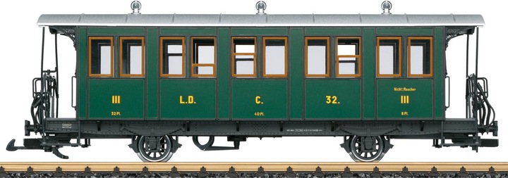 Actual product image LGB RhB passenger carriages
