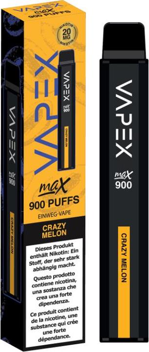 Image du produit Vapex Max 900 - Crazy Melon (Melon, Melon miel)
