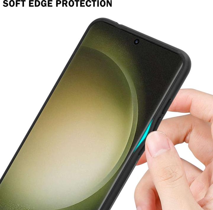 Actual product image Cadorabo Bumper Case for Samsung Galaxy S23 ULTRA TPU 2 Farben Glas (Samsung Galaxy S23 Ultra)