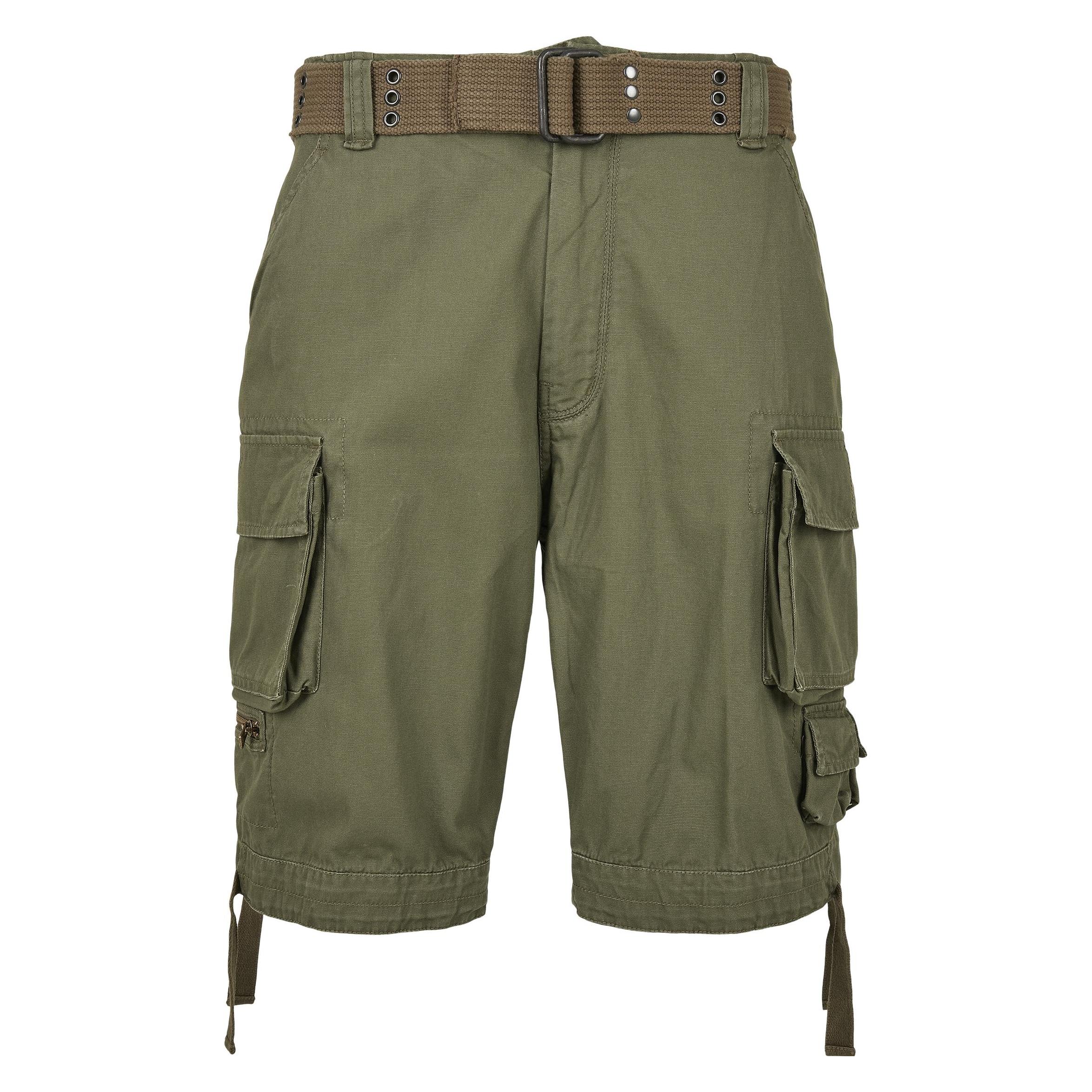 Build Your Brandit, Herren, Shorts, Savage Shorts, Grün, (M)