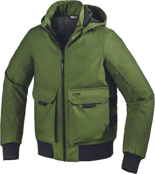 Immagine prodotto Spidi METROMOVER Textiljacke militär grün L (Uomini, L)