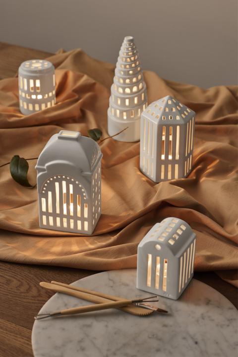 Image du produit Kähler Urbania Maison des bougies à chauffe-plat (1 x, 8 x 17 cm)