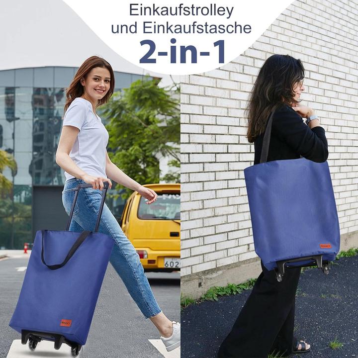 Produktbild Mooncy 2-in-1 Einkaufstrolley