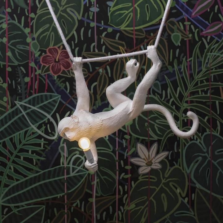 Produktbild Seletti Monkey Lamp White Led Leuchte (120 lm, E14)