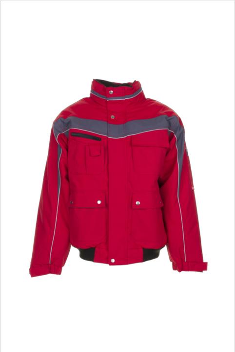 Actual product image Planam unisex work jacket PLALINE red size XL (XL)