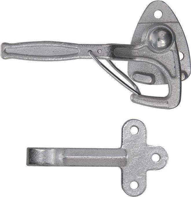 Actual product image ProPlus Tail lift hook no.0 left with drop-in eyelet in blister pack