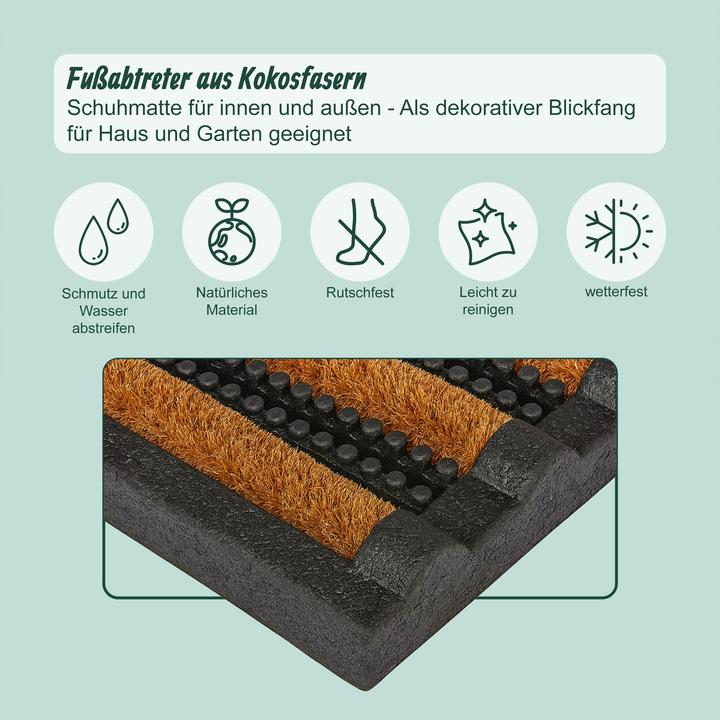 Productafbeelding Relaxdays Fussmatte (60 x 40 cm)