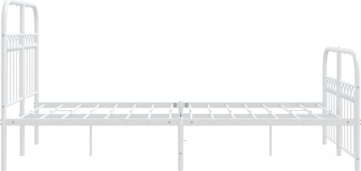 Actual product image VidaXL Bed frame with headboard (100 x 200 cm)