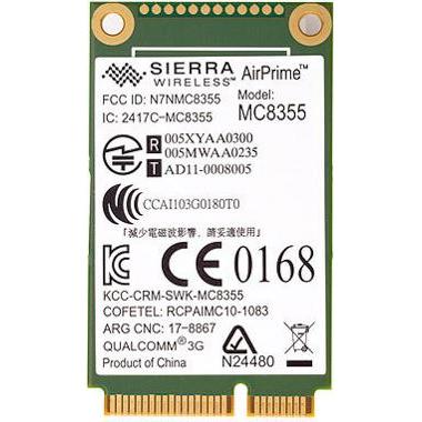 Thumbnail - HP un2430-EV-DO/HSPA-Mini-Karte, Netzwerkkarte, Schwarz, Grün, Weiss