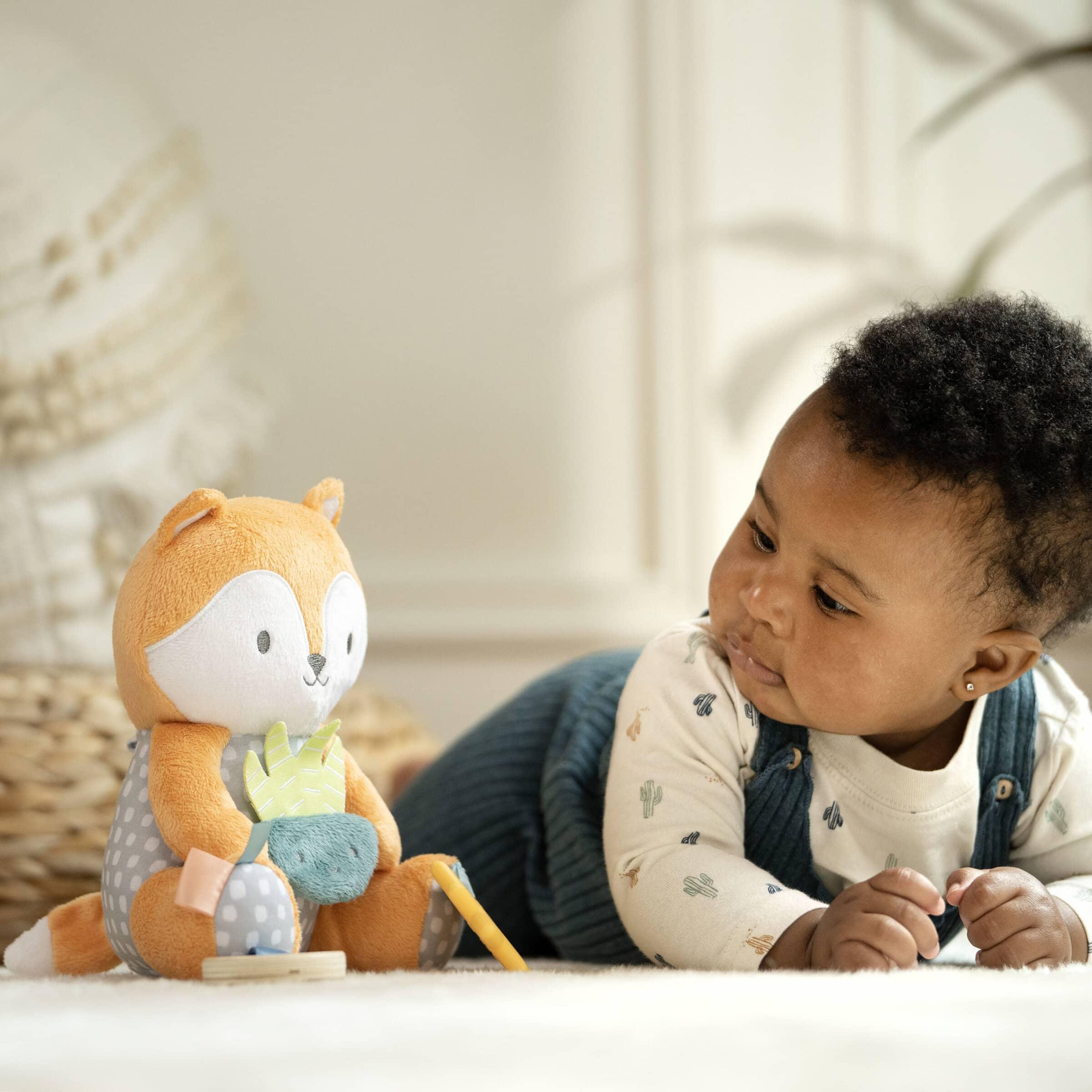 Little Fox Peluche Renard Très Douce Pour Bébés Dès La Naissance