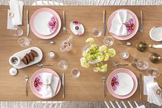 Produktbild Villeroy & Boch Weissweinkelch, Set 4tlg. Rose Garden (12 cl, 4 Gläser, Weissweingläser)