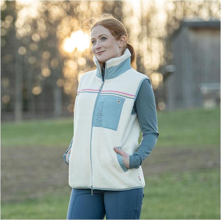 Actual product image Soulhorse Teddyfleece Weste Rainbow Unicorn (4XL)