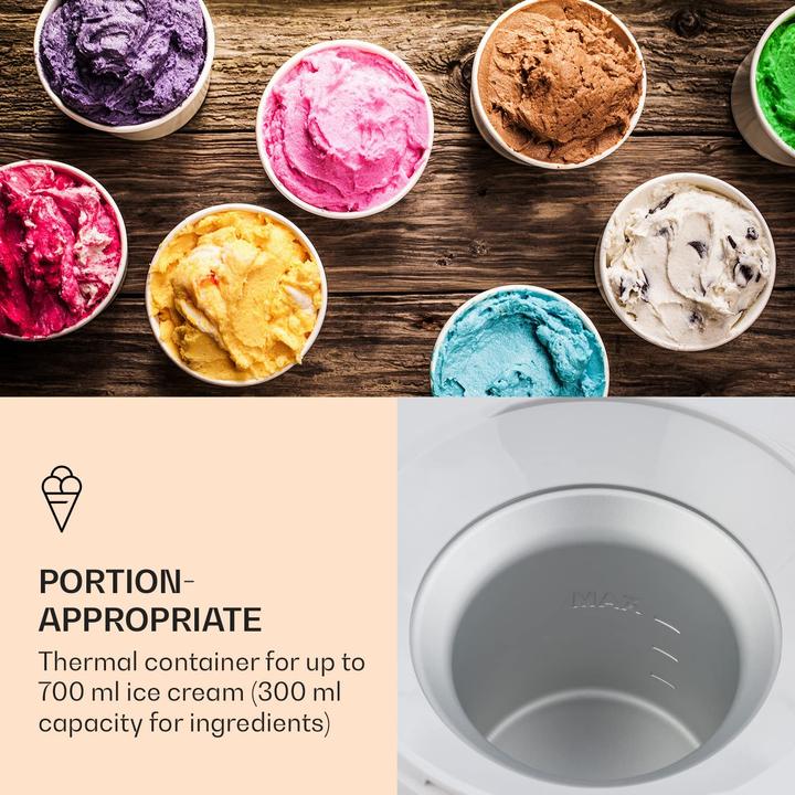 Produktbild Klarstein Schneefloeckchen Eiscremebereiter