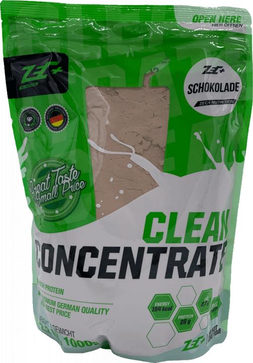 Actual product image Zec+ Nutrition Zec+ Clean Concentrate (1000g bag) (Chocolate, 1 pcs., 1000 g)