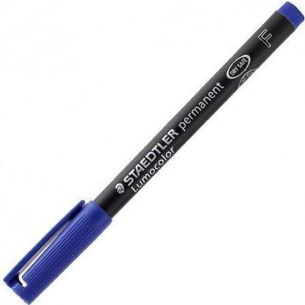 Actual product image Staedtler Lumocolor permanent (Blue, 0.60 mm, 1 x)