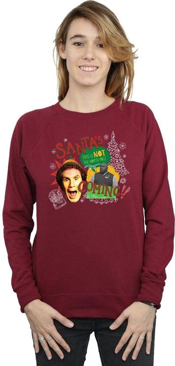 Actual product image Elf Womens/Ladies North Pole Sweatshirt (L)