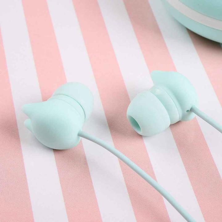 Produktbild Tellur In-Ear Headset Macaron blue (Kabelgebunden)
