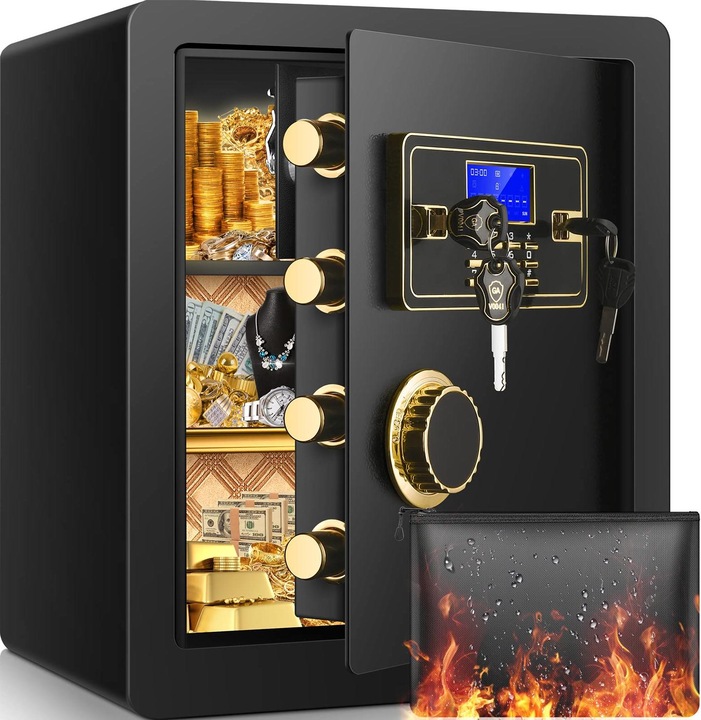 Produktbild Sanfnz 43L Safe Tresor Feuerfest (43 l)