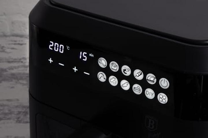 Immagine prodotto BerlingerHaus BH9446 Friggitrice ad aria, 6,3L, finestra visibile Black Rose CollectionMona
