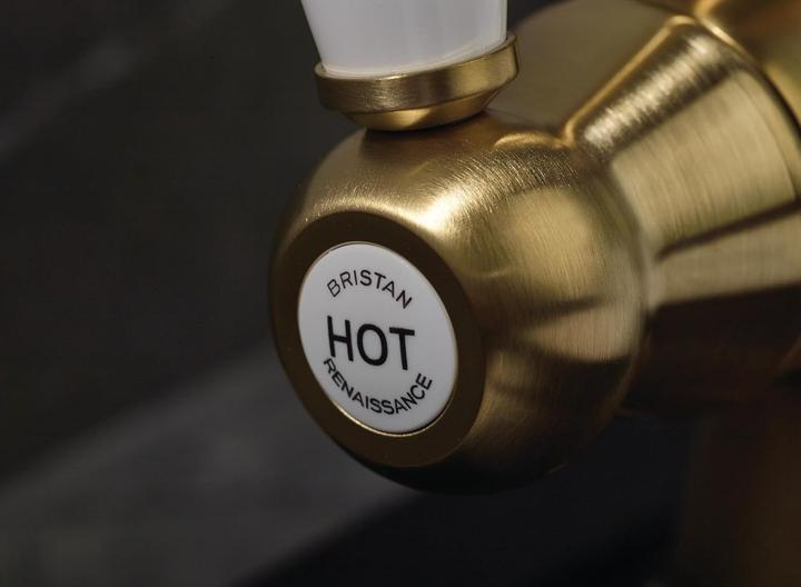 Image du produit Bristan Robinets mélangeurs à double poignée avec installation facile par le dessus