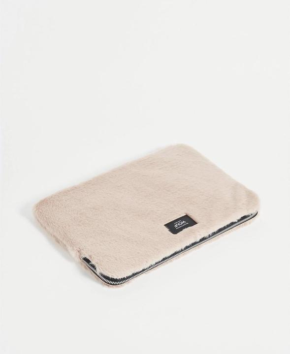 Actual product image Wouf Faux fur laptop sleeve 34 cm (15")
